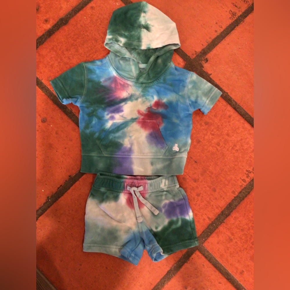 Baby gap tie dye set